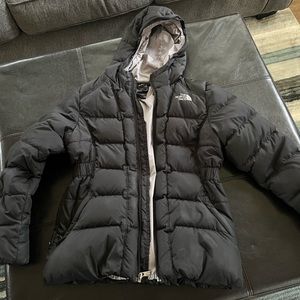 North face winter coat - girls